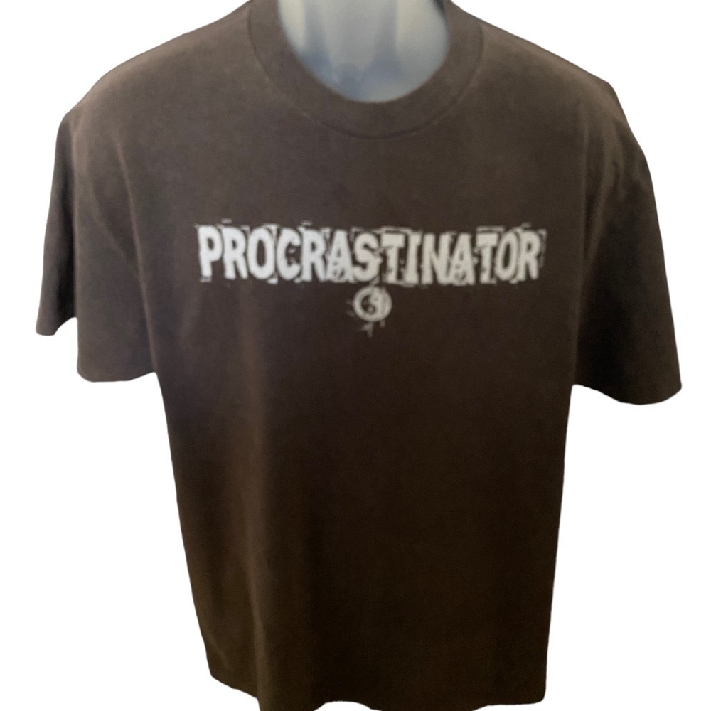 T&C Surf Designs Hawaii “Procrastinator Surfer” Tee Shirt Men L Large